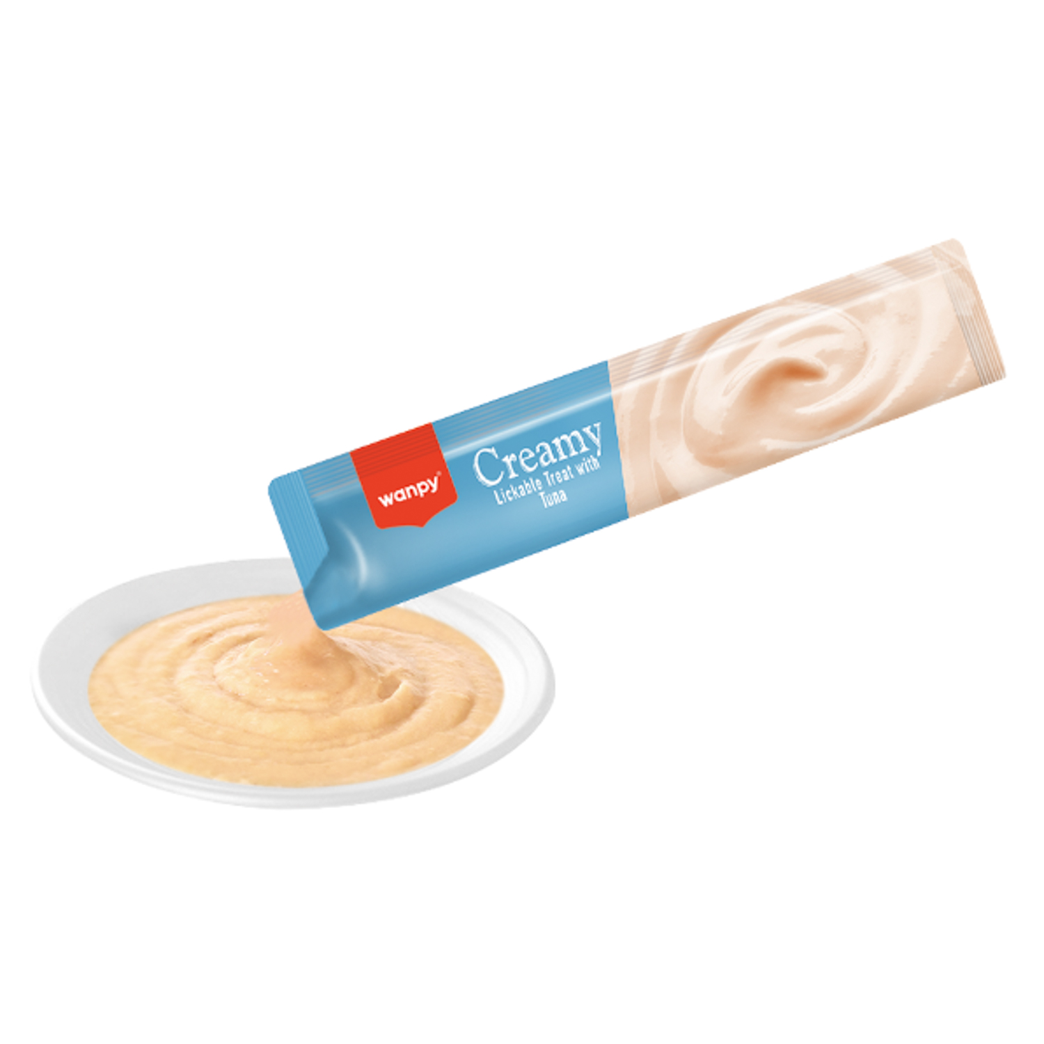 Wanpy Cat Лакомство для кошек "нежное пюре" из тунца 25 шт х14 г