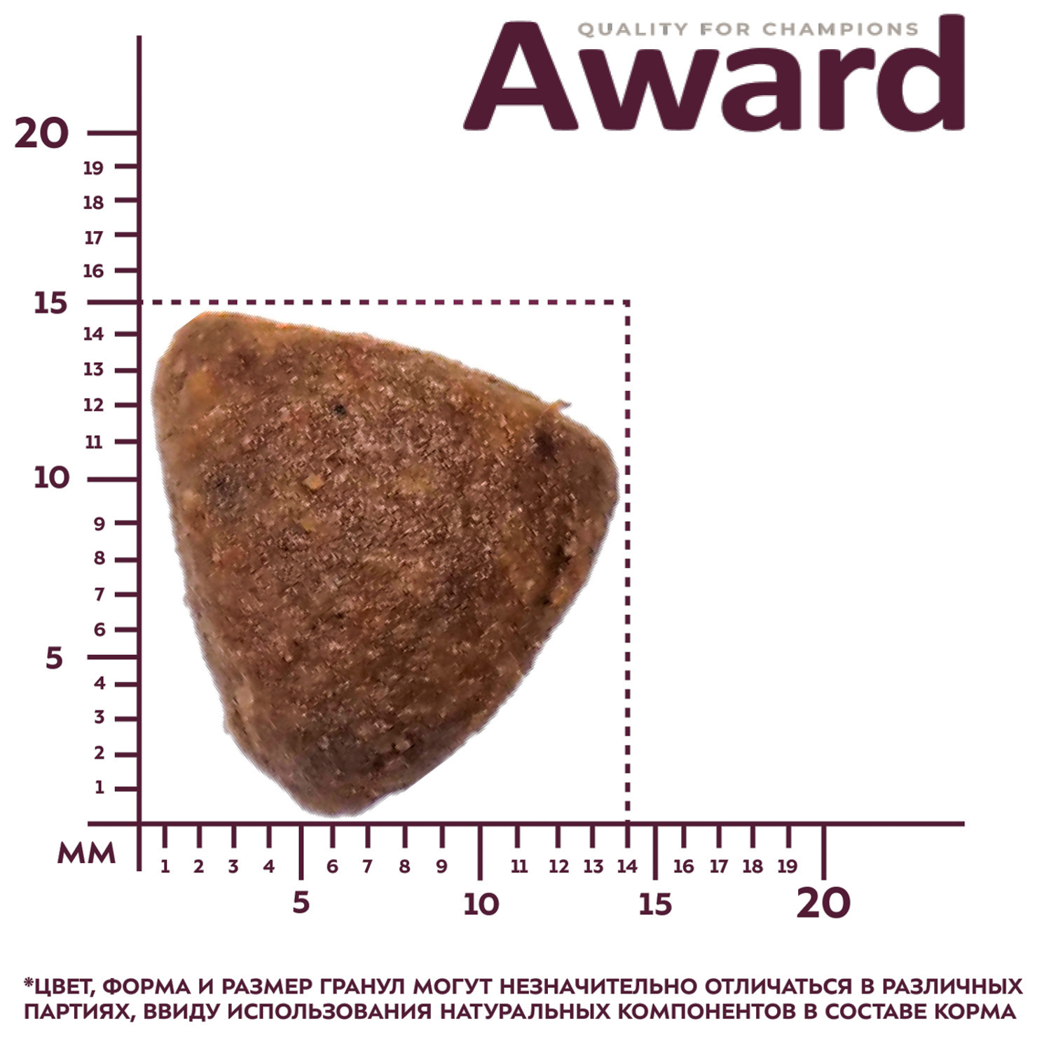 Сухой корм AWARD HYPO для взрослых собак всех пород с белой рыбой с добавлением брокколи, сельдерея и семян льна 2кг